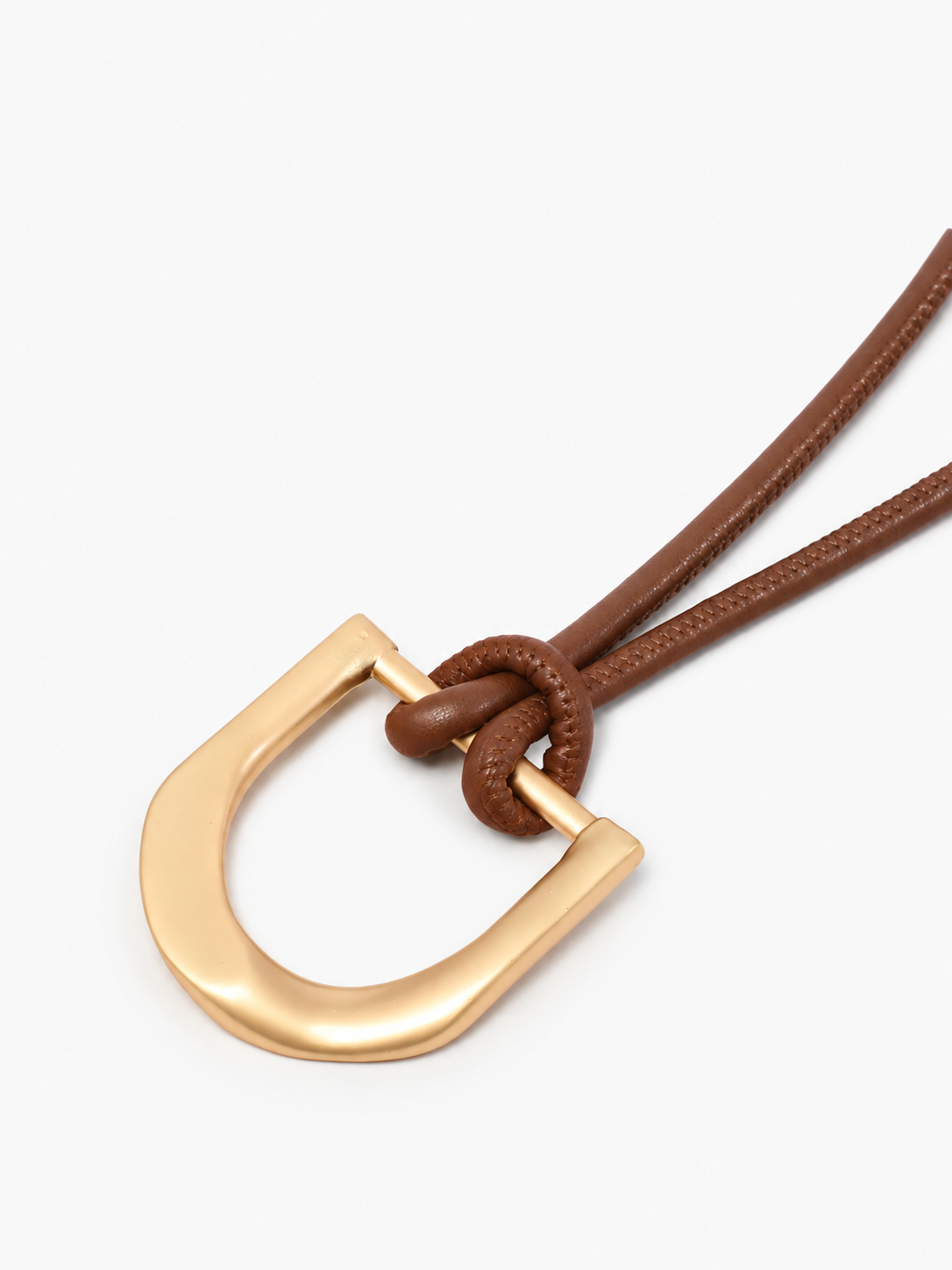 Margot Vegan Leather Dual Strap Waist Belt