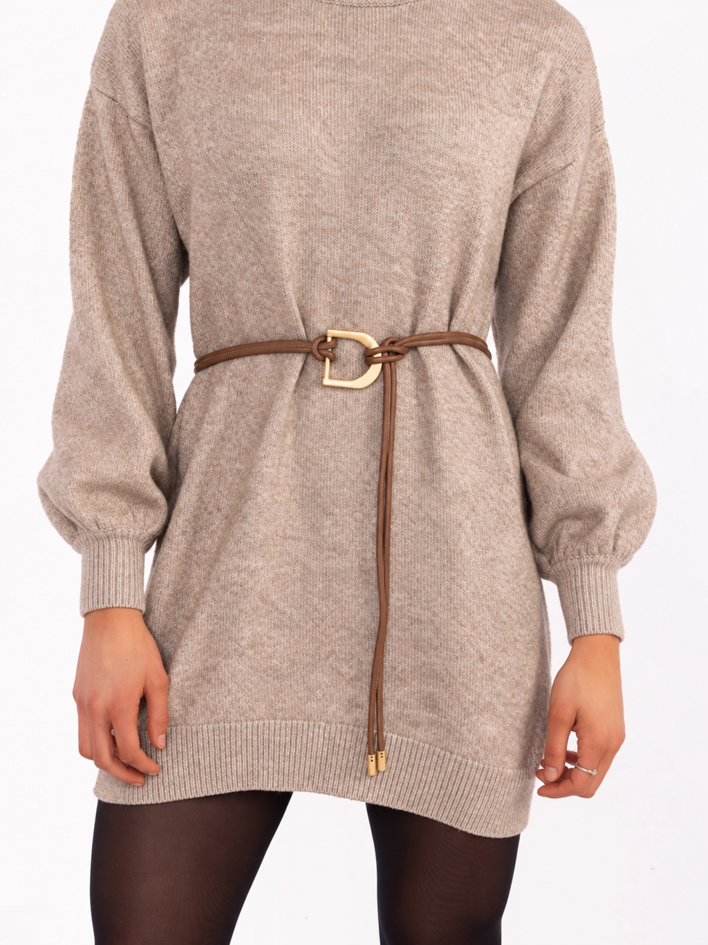Margot Vegan Leather Dual Strap Waist Belt