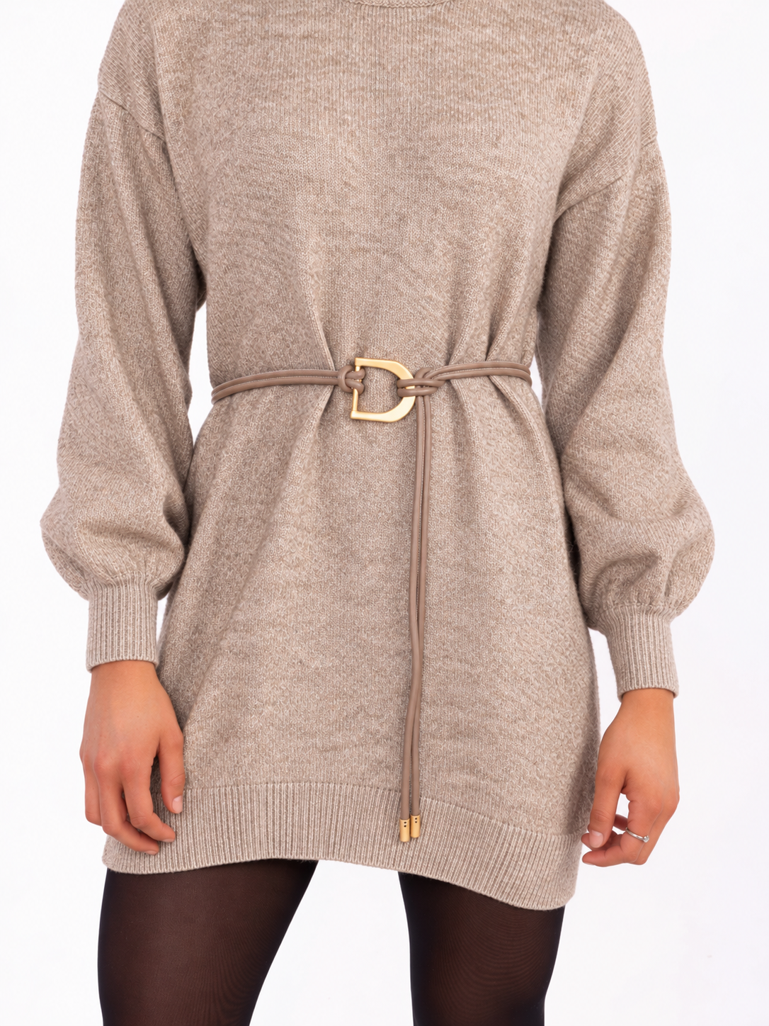 Margot Vegan Leather Dual Strap Waist Belt