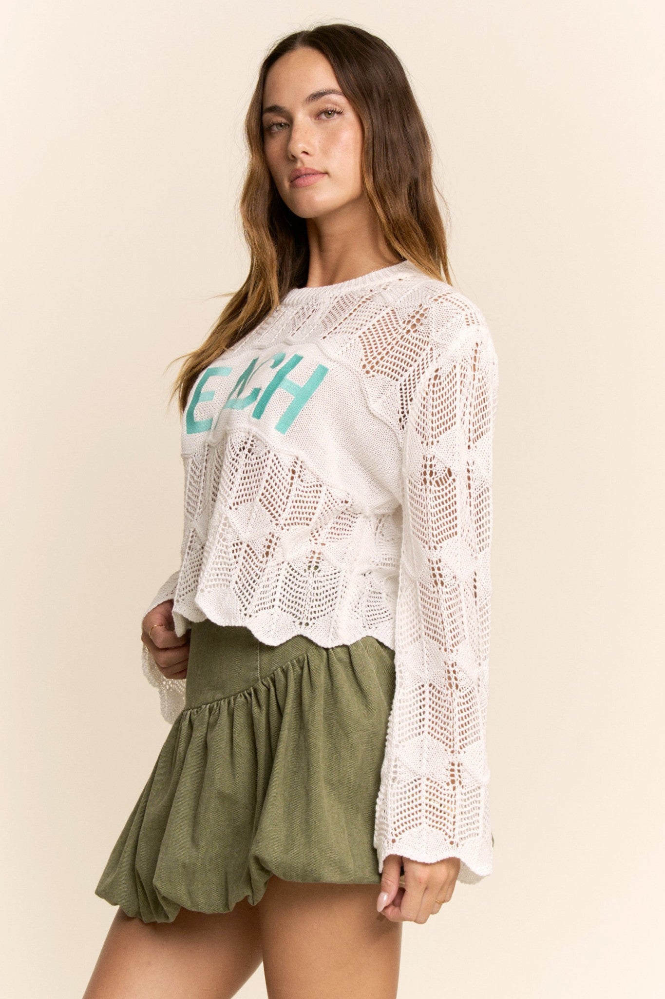 Cora "Beach" Crochet Top