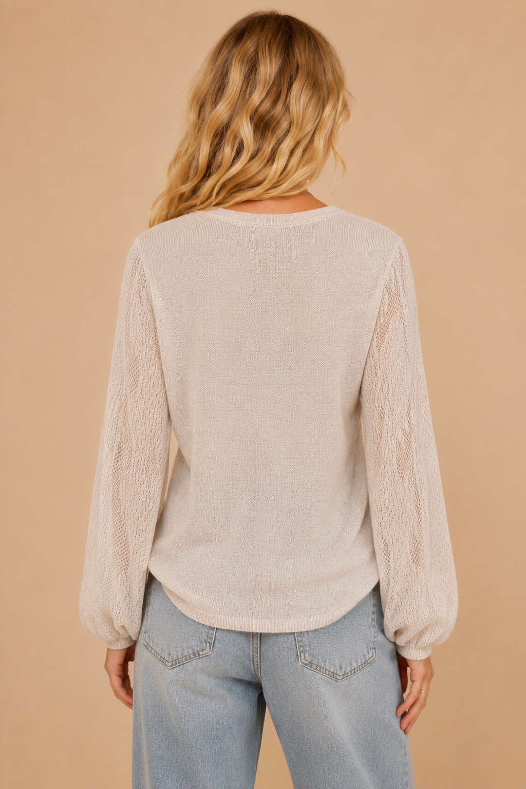 Elise Balloon Sleeve Knit Top