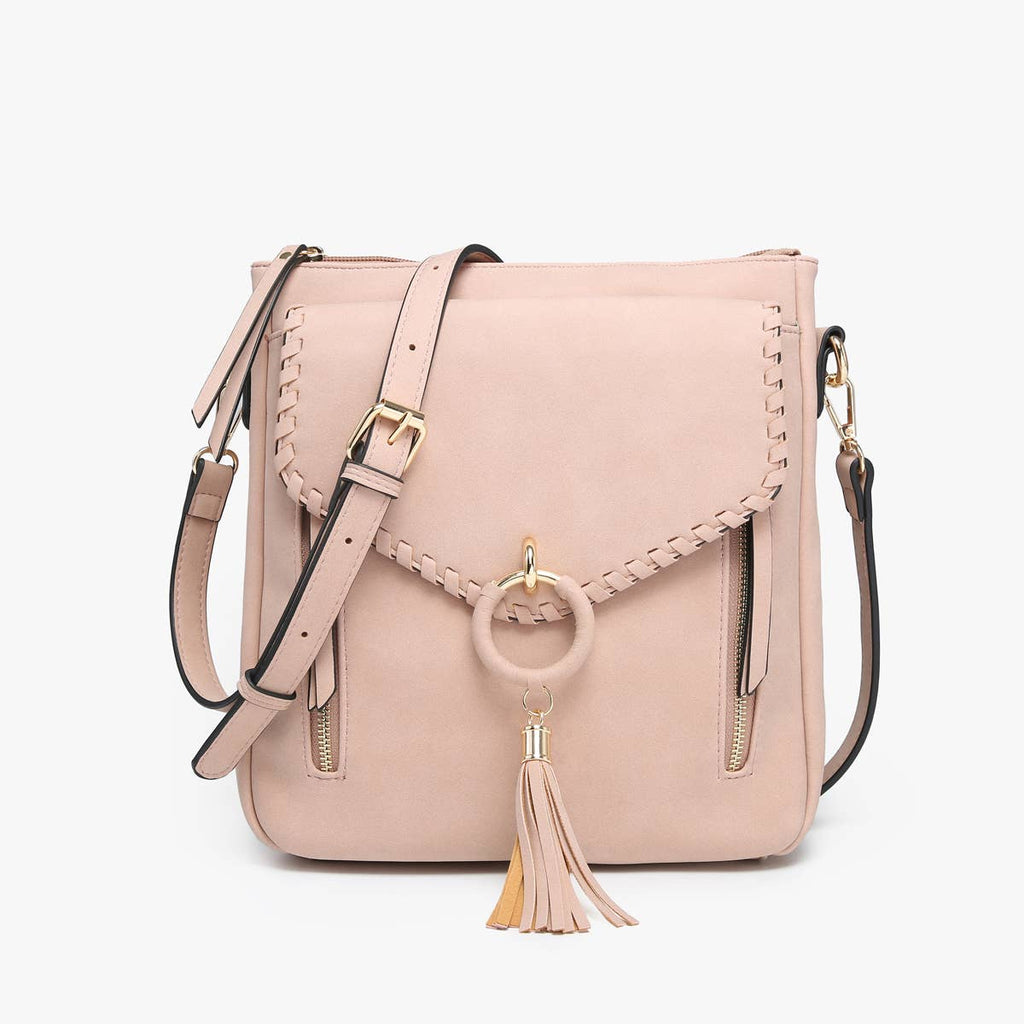 Jen & Co. Layla Faux Suede Crossbody