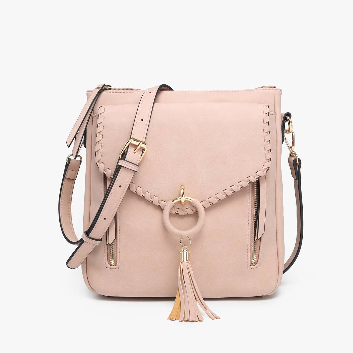 Jen & Co. Layla Faux Suede Crossbody