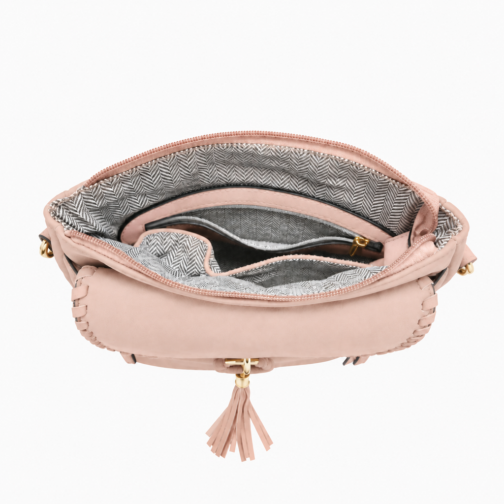 Jen & Co. Layla Faux Suede Crossbody