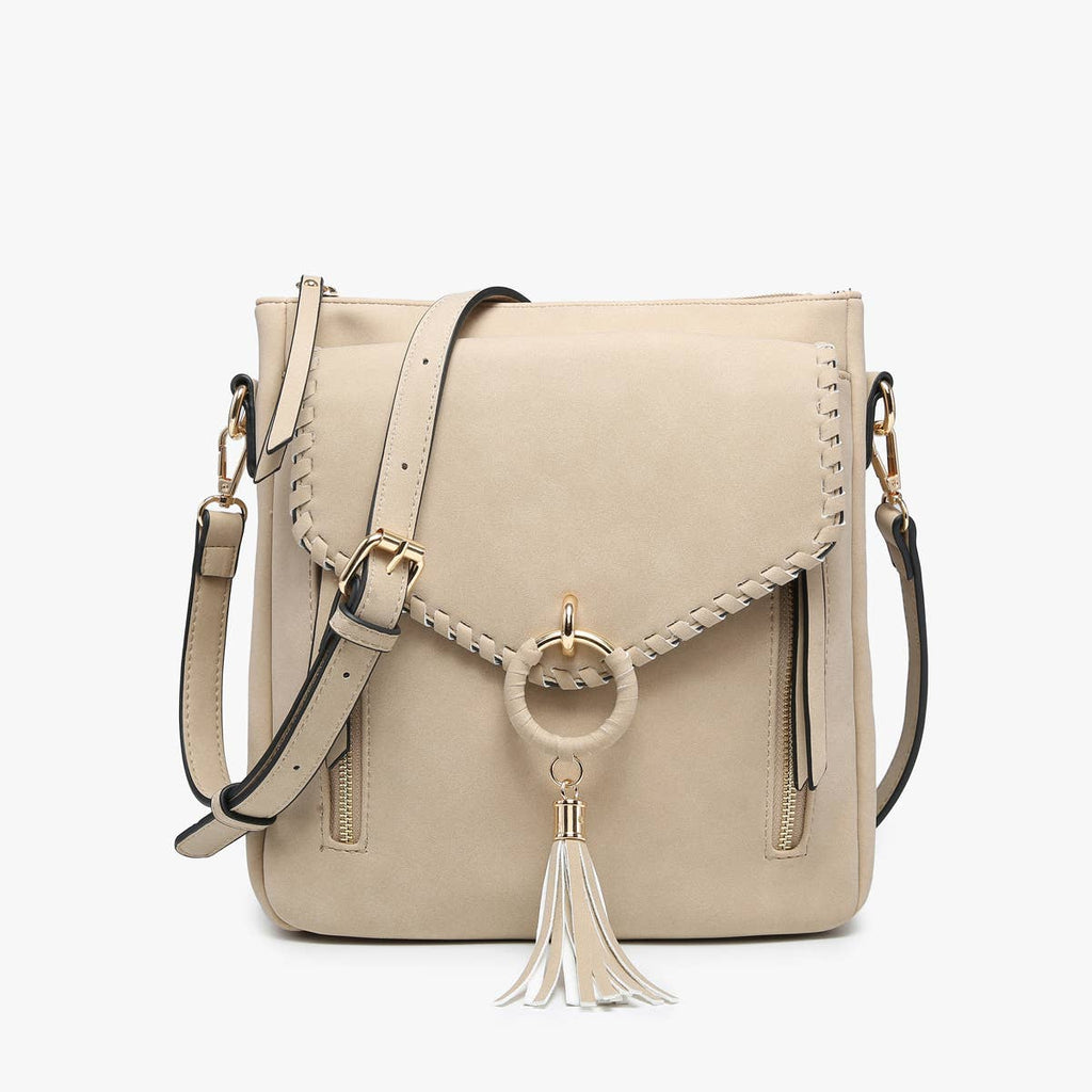 Jen & Co. Layla Faux Suede Crossbody