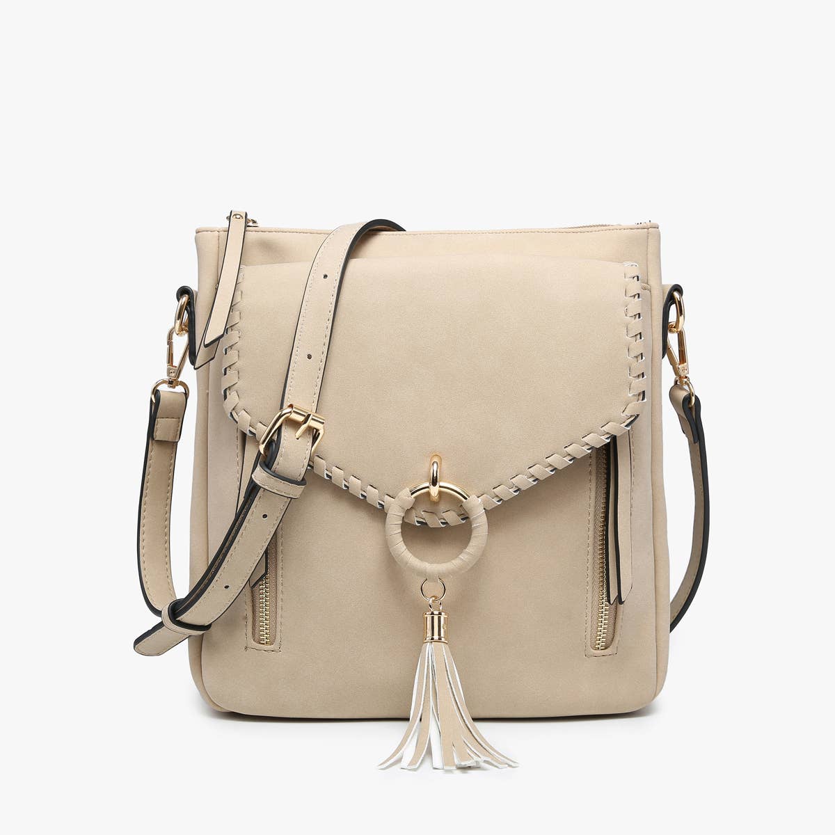 Jen & Co. Layla Faux Suede Crossbody