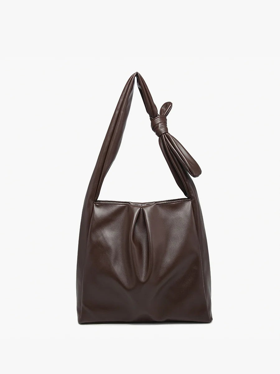 Jen & Co. Jolene Vegan Pleated Hobo