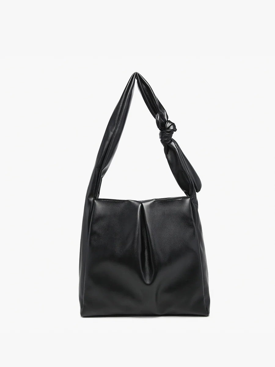 Jen & Co. Jolene Vegan Pleated Hobo