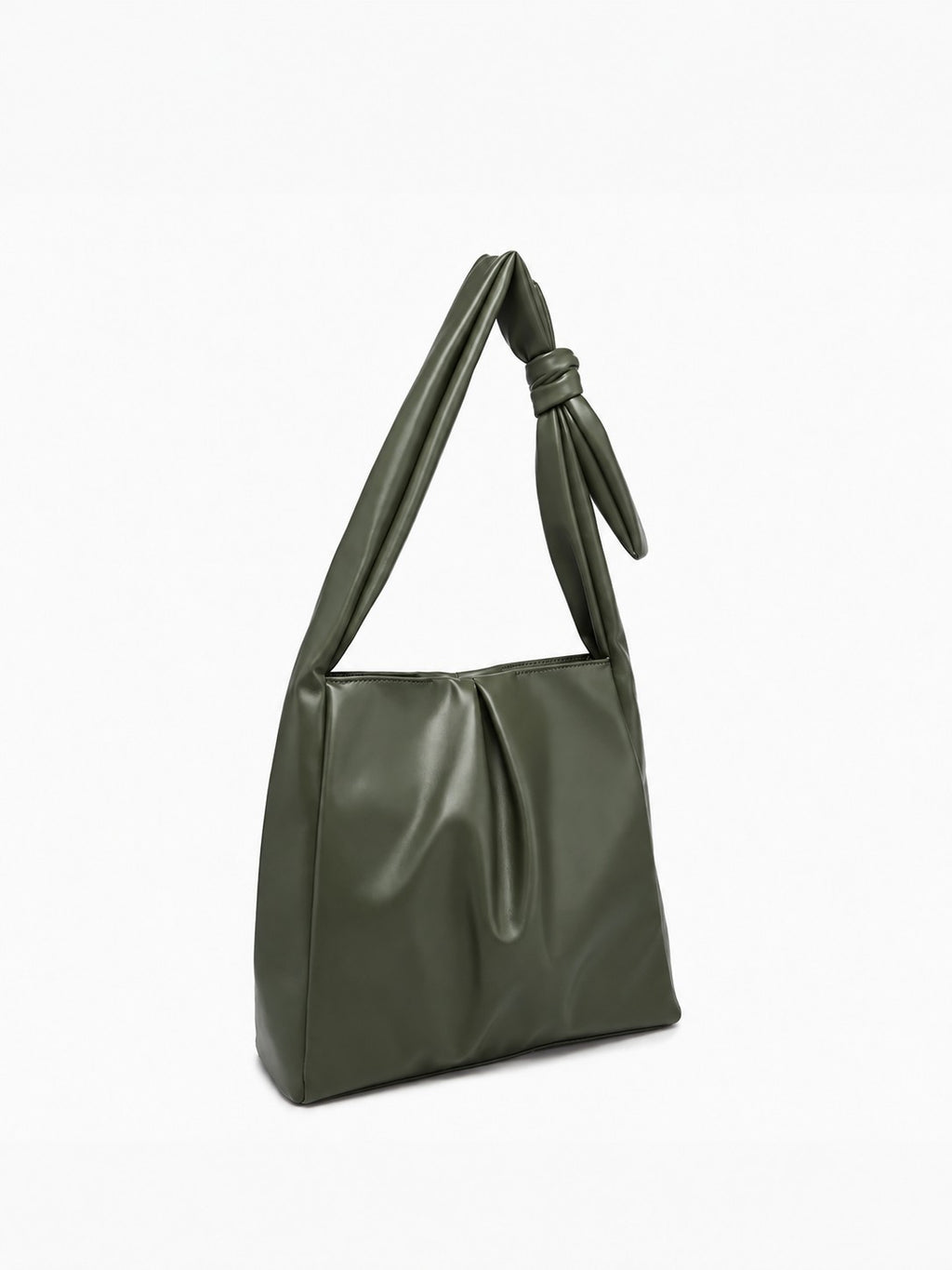 Jen & Co. Jolene Vegan Pleated Hobo