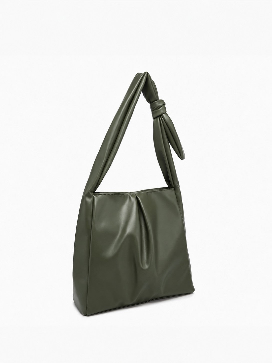Jen & Co. Jolene Vegan Pleated Hobo
