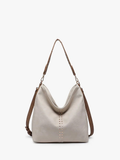 Jen & Co. Emery Vegan Slouchy Hobo