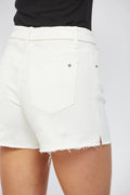 Mica Faye High Rise Fold Over Shorts
