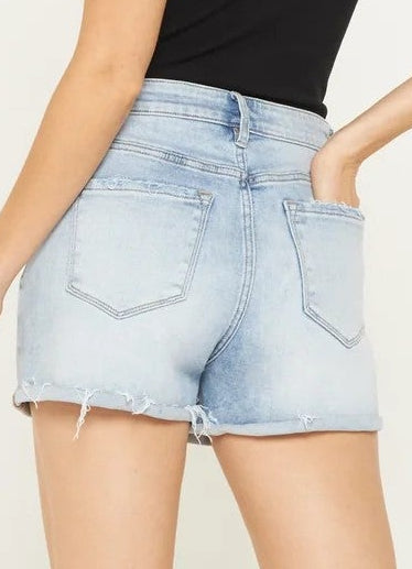 Mica Reese Super High Rise Rolled Cuff Shorts