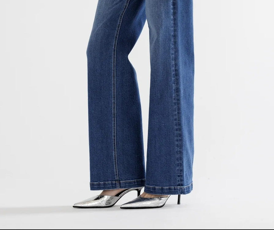 Mica Monroe High Rise Wide Leg Jeans
