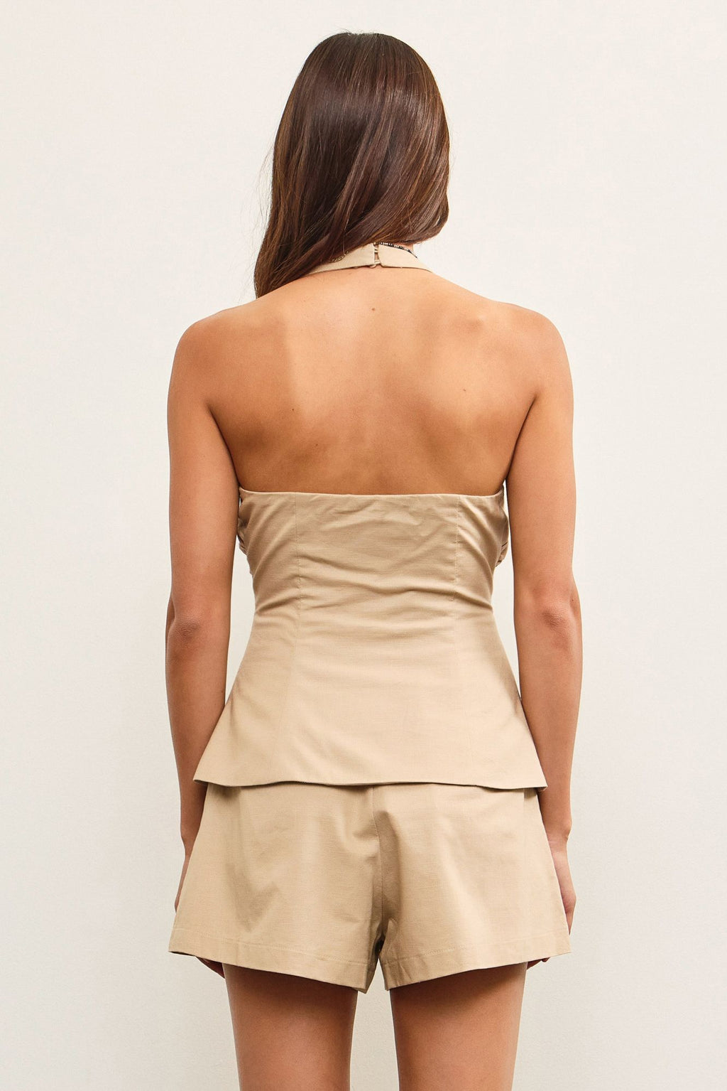 Quinn Halter Vest Romper