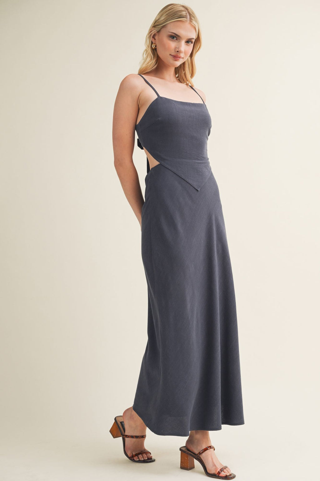 Colette Scarf Top Maxi Dress
