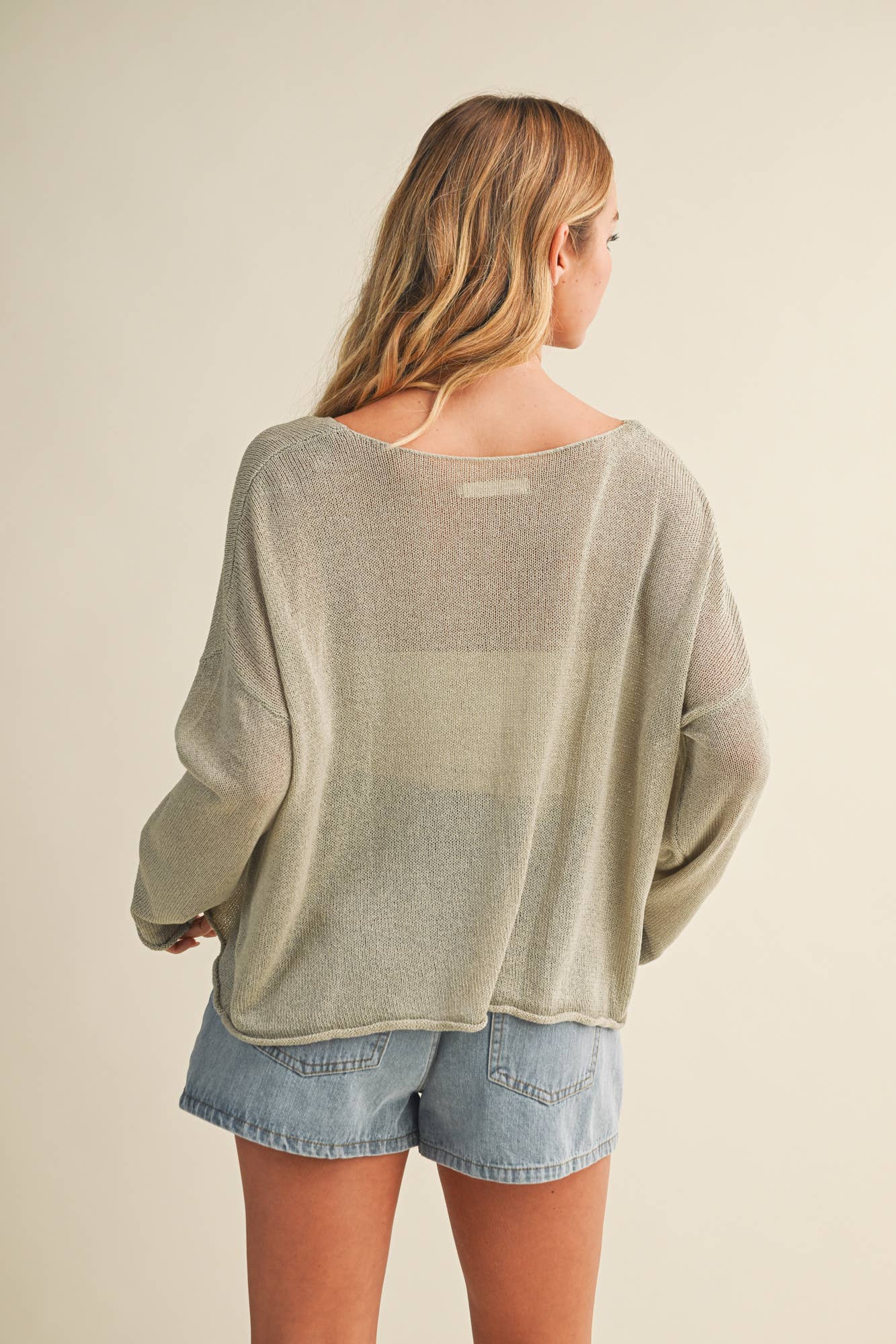 Luna Oversized Pullover Sweater Top
