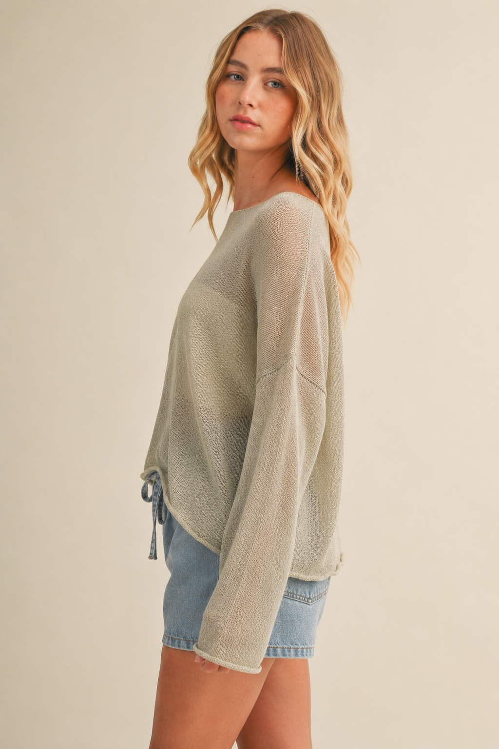 Luna Oversized Pullover Sweater Top